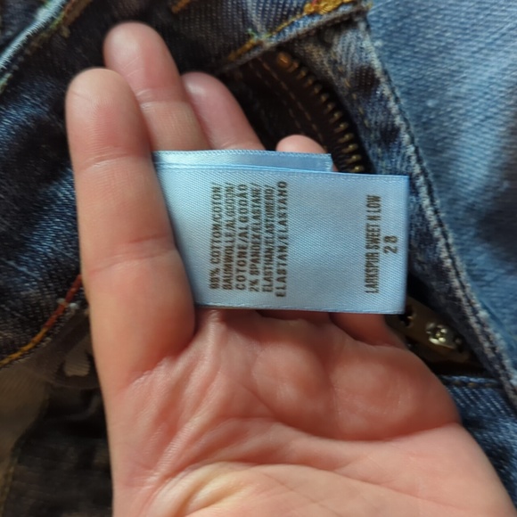 Lucky Brand Jeans Larkspur sweet and low Size 6/28 - Picture 5 of 5